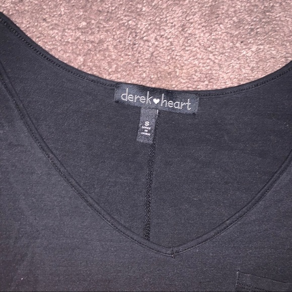 Black flowy top - Picture 3 of 3